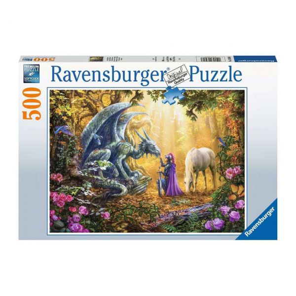 RAVENSBURGER 16580 - Puzzle - Drachenflüsterer, 500 Teile