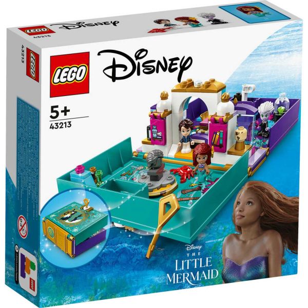 LEGO 43213 - Disney Princess - Die kleine Meerjungfrau, Märchenbuch