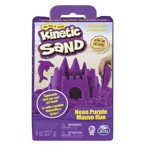 Spin Master 12496 - Kinetic Sand - Sand Pack Lila, 226g