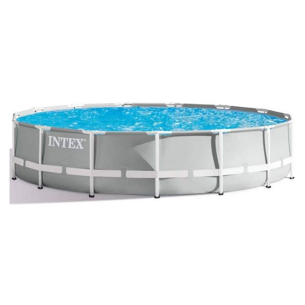 INTEX 26724GN - Pool - Prism Frame Premium Set, rund, 457x107cm