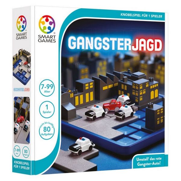 SMART GAMES 250 - 3D Klassiker - Gangsterjagd
