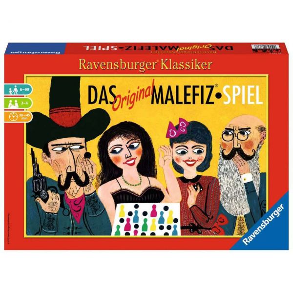 RAVENSBURGER 26737 - Familienspiel - Das Original Malefiz®-Spiel