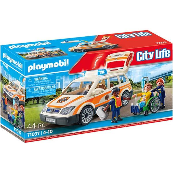 PLAYMOBIL 71037 - City Life - Notarzt-PKW