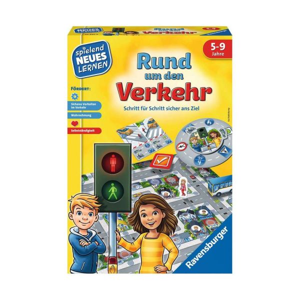 RAVENSBURGER 24997 - Lernspiel - Spielend Neues Lernen - Rund um den Verkehr