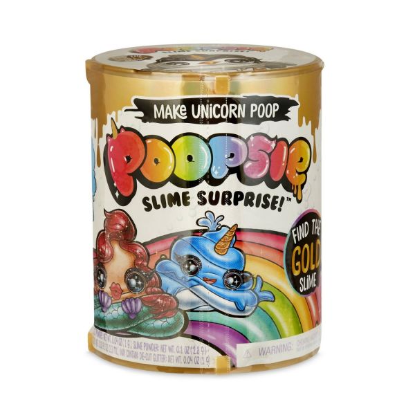MGA 556978E7C - Poopsie Slime - Surprise Poop Packs Series 1-3, gold