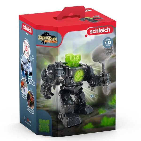 SCHLEICH 42599 - Eldrador® Creatures - Mini Creatures Schatten-Stein-Roboter
