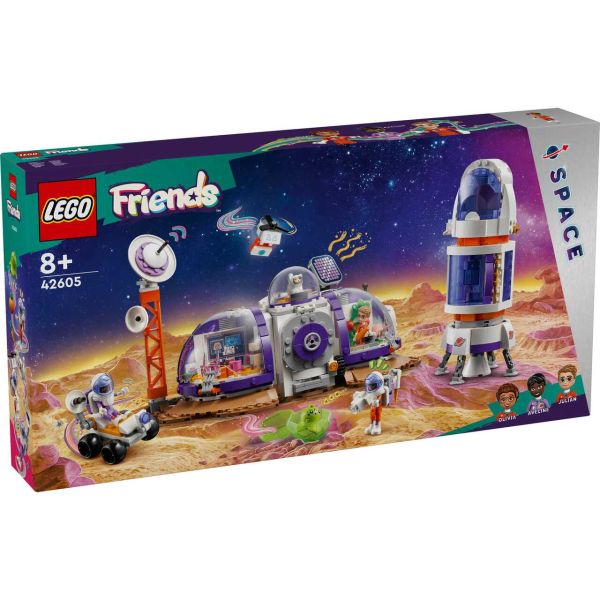 LEGO 42605 - Friends - Mars-Raumbasis mit Rakete
