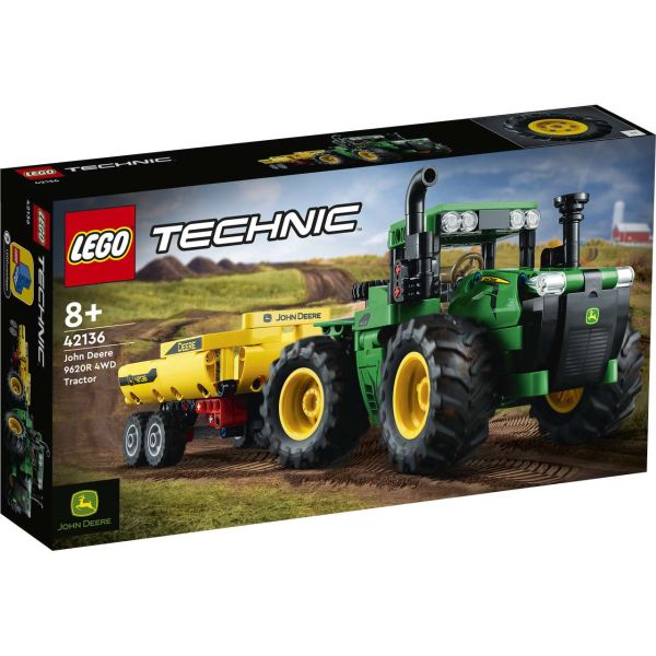 LEGO 42136 - Technic - John Deere 9620R 4WD Tractor