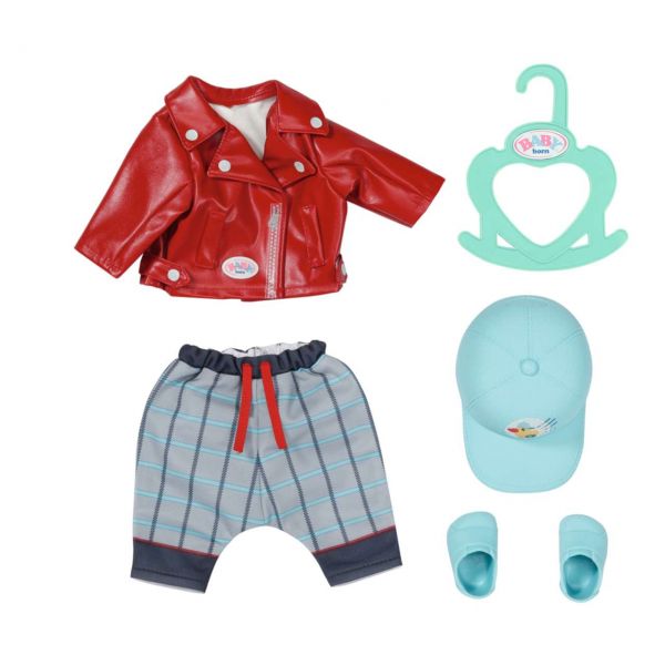 Zapf Creation 832356 - BABY born® - Little Cool Kids Outfit, 36cm