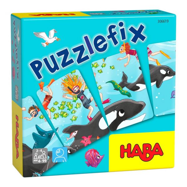 HABA 306619 - Kinderspiel - Puzzlefix