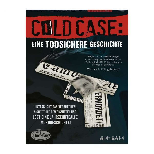 ThinkFun 76464 - Knobelspiel - Cold Case: Eine todsichere Geschichte