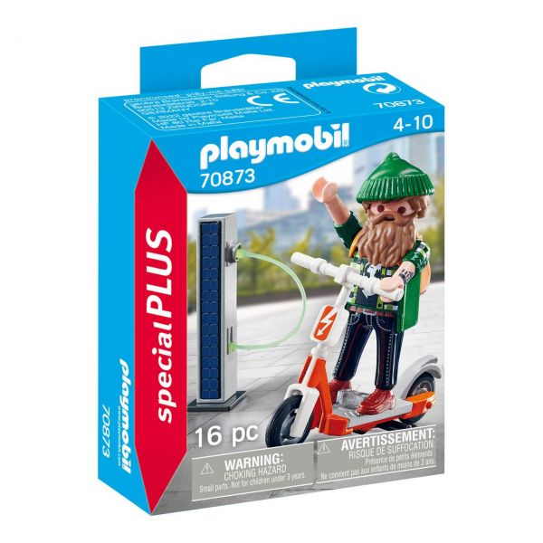 PLAYMOBIL 70873 - Special Plus - Hipster mit E-Roller