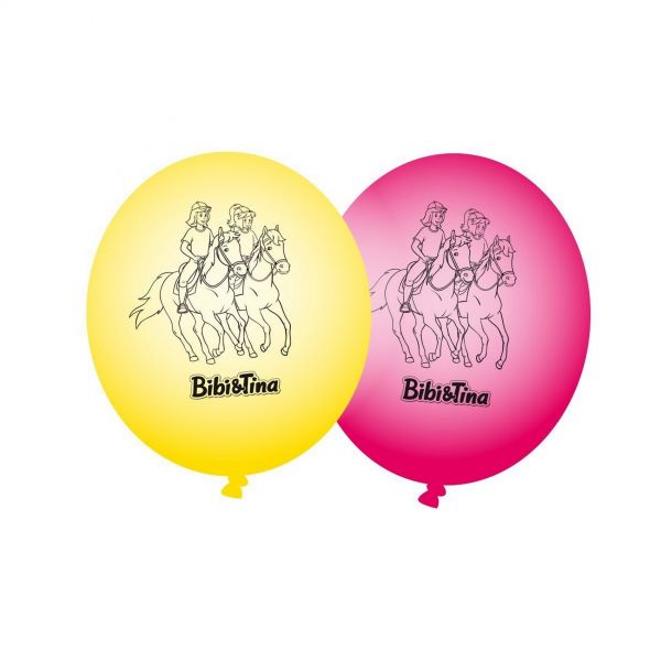 DH 501757 - Geburtstag &amp; Party - Bibi &amp; Tina Luftballons, 8 Stk.