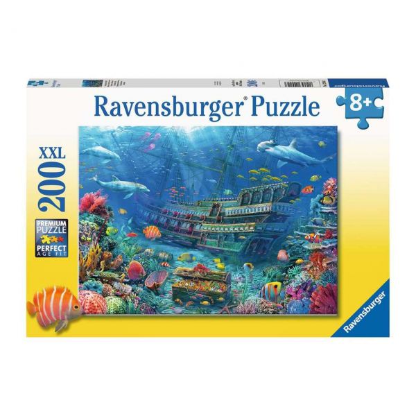RAVENSBURGER 12944 - Puzzle - Versunkenes Schiff, 200 Teile