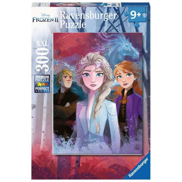 RAVENSBURGER 12866 - Puzzle - Elsa, Anna und Kristoff, 300 Teile XXL