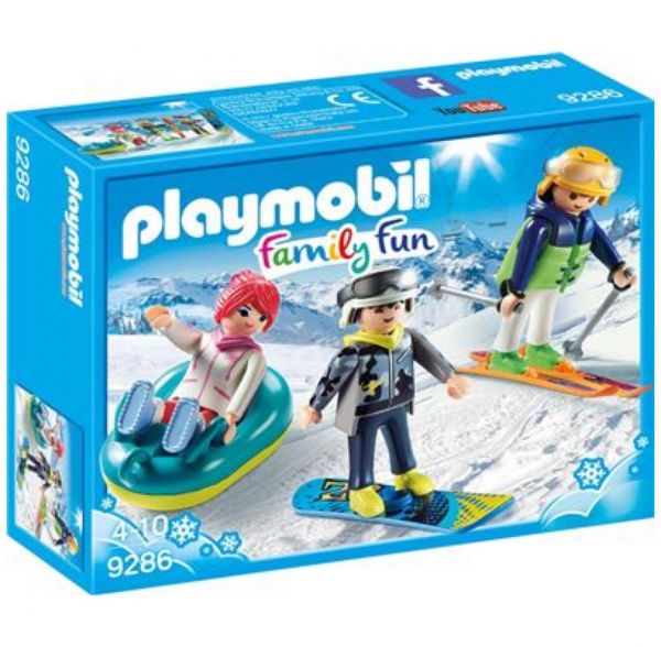 PLAYMOBIL 9286 - Family Fun Wintersport - Freizeit-Wintersportler