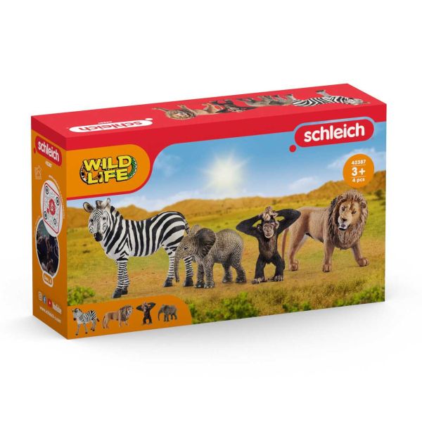 SCHLEICH 42387 - Wild Life - Wild Life Starter-Set