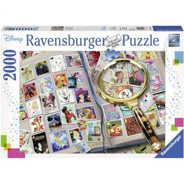 RAVENSBURGER 16706 - Puzzle - Meine liebsten Briefmarken, 2000 Teile