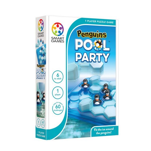 SMART GAMES 431 - Kompaktspiele - Pinguin Pool Party