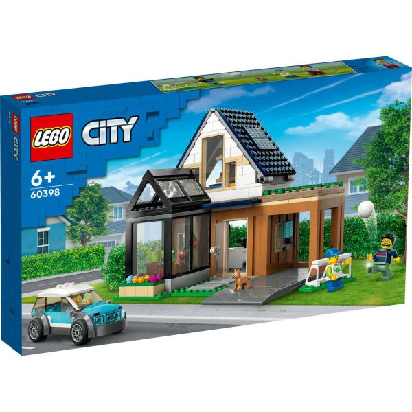 LEGO 60398 - City - Familienhaus mit Elektroauto