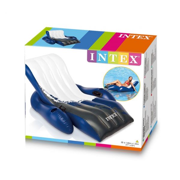 INTEX 58868EU - Luftmatratze - Relax Pool Lounge Deluxe, 180x135cm