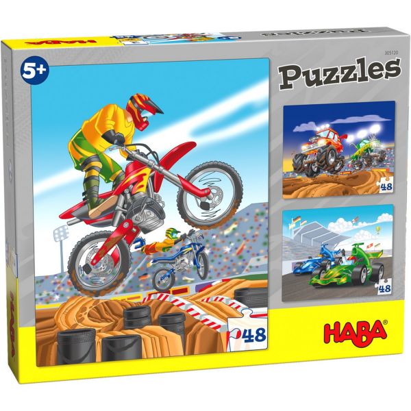 HABA 305120 - Puzzle - Motorsport