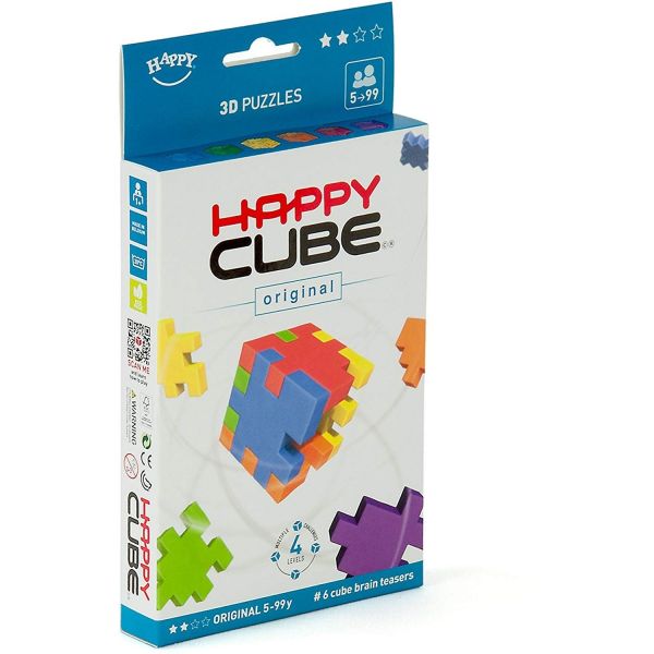 SMART GAMES 302 - Happy Cube - Original, 6-er Pack
