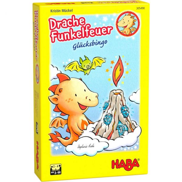 HABA 305490 - Kinderspiel - Drache Funkelfeuer Glücksbingo