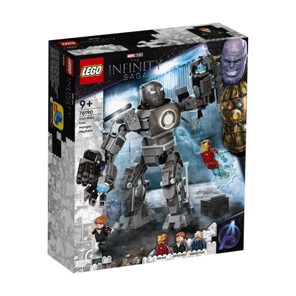 LEGO 76190 - Marvel Super Heroes™ - Iron Man und das Chaos durch Iron Monger