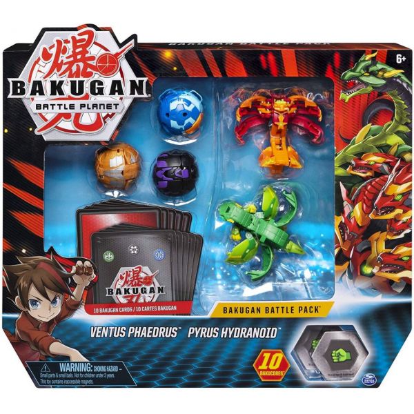 Spin Master 6045132 - Bakugan - Battle Pack mit 5 Bakugan 2 Ultra &amp; 3 Basic Ball