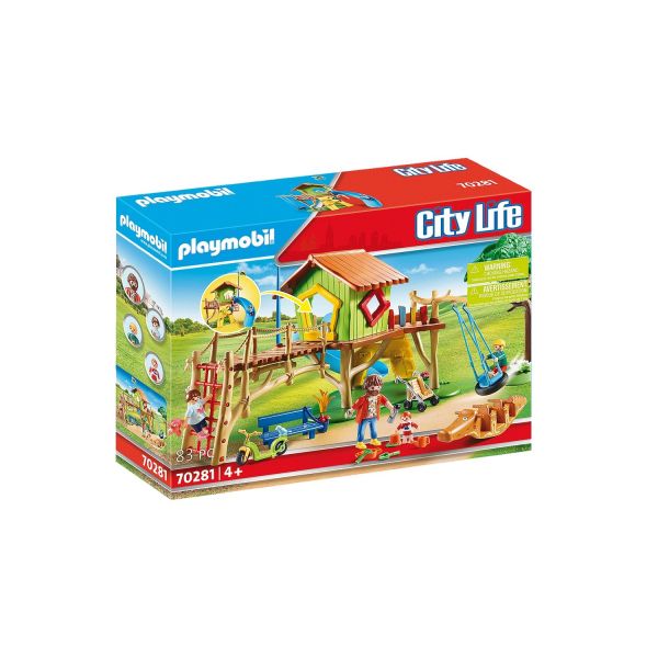 PLAYMOBIL 70281 - City Life KiTa - Abenteuerspielplatz