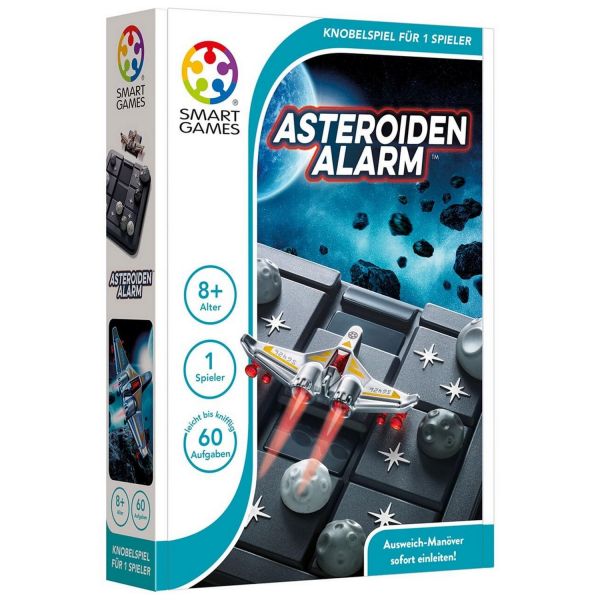 SMART GAMES 426 - Kompaktspiele - Asteroiden Alarm