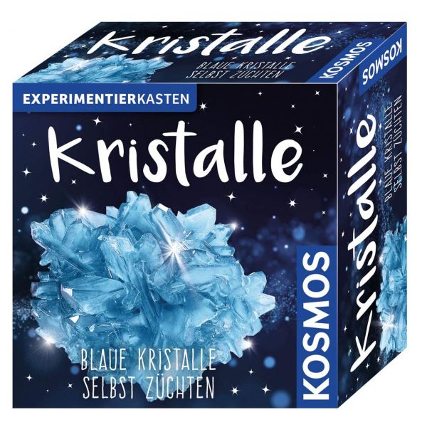 KOSMOS 656034 - Experimentierkasten - Mitbringkristalle, Blau
