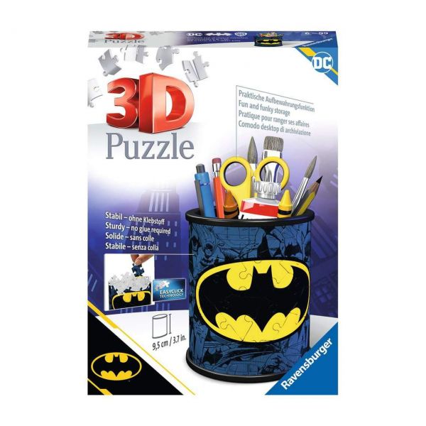 RAVENSBURGER 11275 - 3D Puzzle - Utensilo Batman, 54 Teile