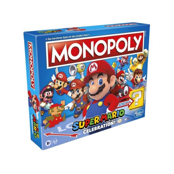 HASBRO E9517 - Gesellschaftsspiel - Monopoly Super Mario Celebration