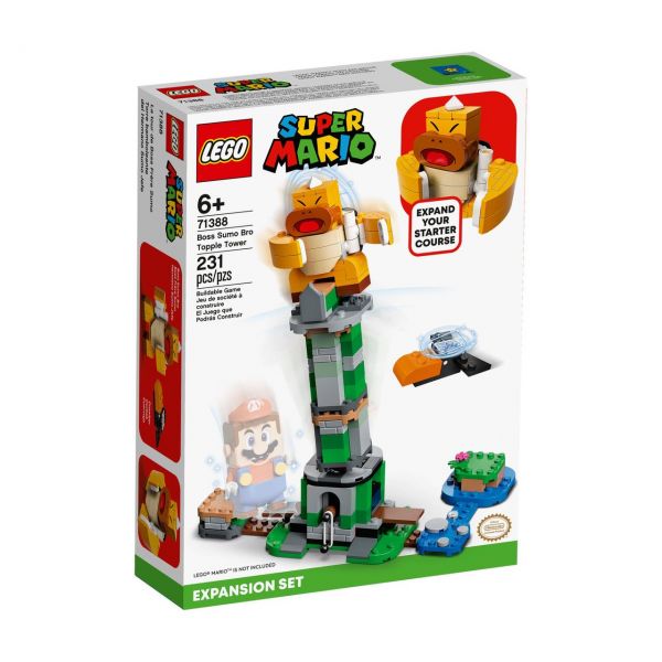 LEGO 71388 - Super Mario - Kippturm mit Sumo-Bruder-Boss, Erweiterungsset