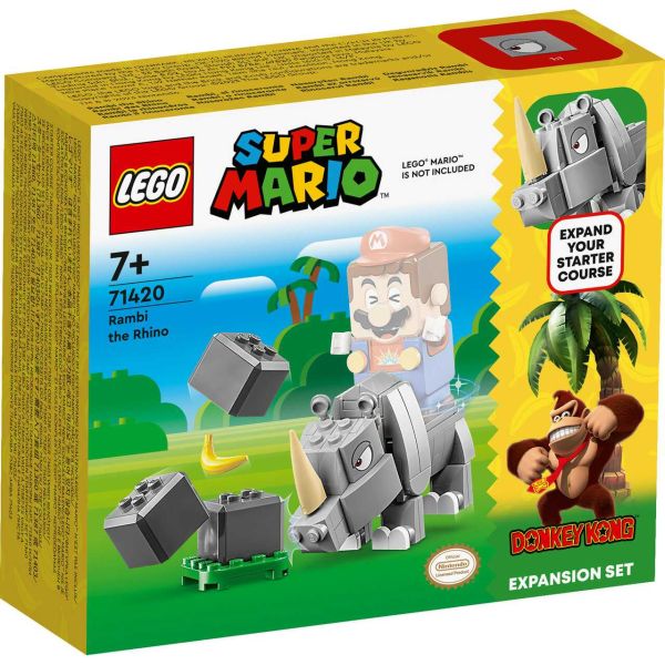 LEGO 71420 - Super Mario™ - Rambi das Rhino, Erweiterungsset