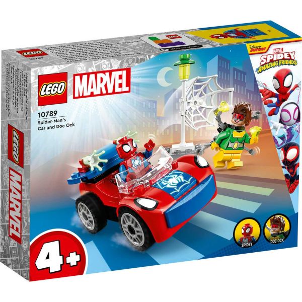 LEGO 10789 - Spidey und Seine Super-Freunde - Spider-Mans Auto und Doc Ock