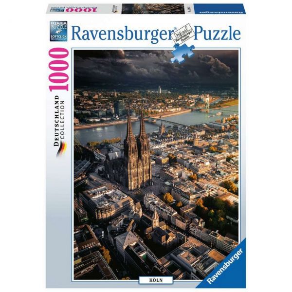 RAVENSBURGER 15995 - Puzzle - Kölner Dom, 1000 Teile