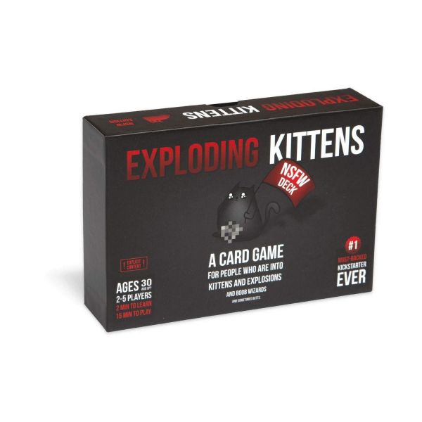 ASMODEE 0008 - Kartenspiel - Exploding Kittens NSFW Edition