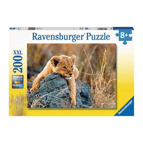 RAVENSBURGER 12946 - Puzzle - Kleiner Löwe, 200 Teile
