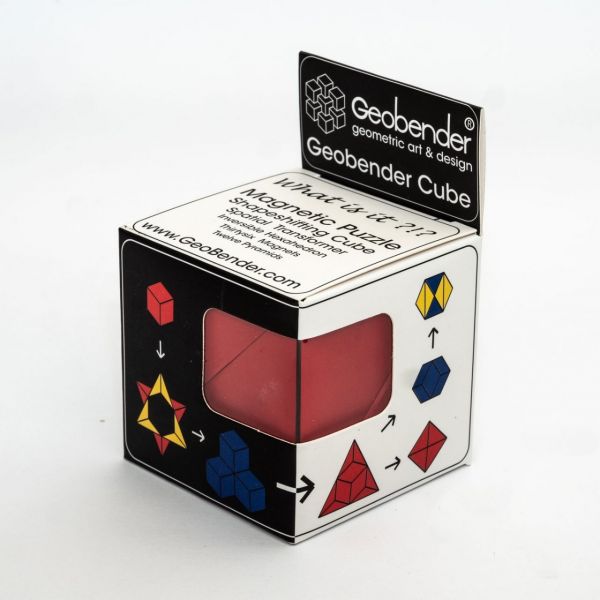 GeoBender 50112 - Magnetisches 3D-Puzzle - Cube Primary