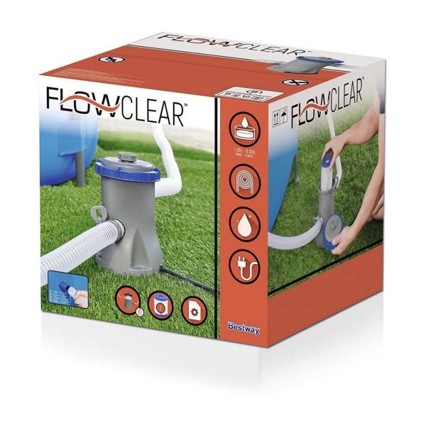 BESTWAY 58381 - Poolzubehör - Flowclear Filterpumpe