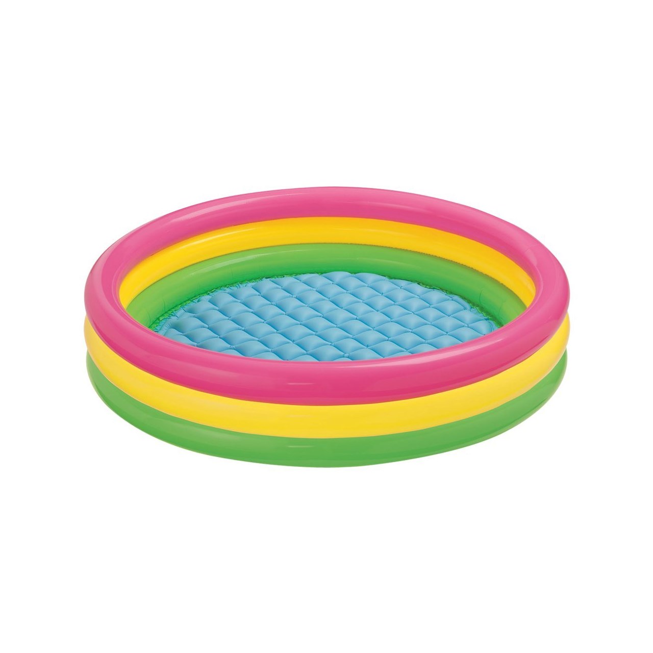 Intex Babypool Sunset Glow 3-Ring Mehrfarbig Kinderbadespas Badespielzeug NEU 