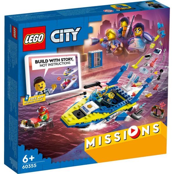 LEGO 60355 - City - Detektivmissionen der Wasserpolizei