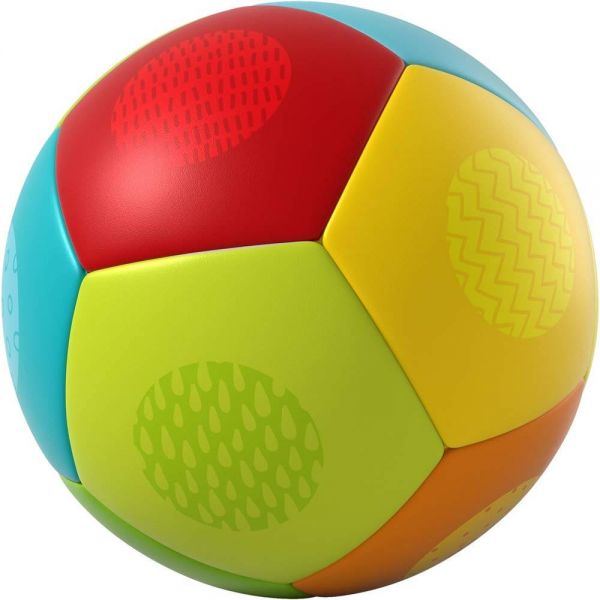 HABA 304598 - Baby-Ball - Regenbogen, ca. 11 cm