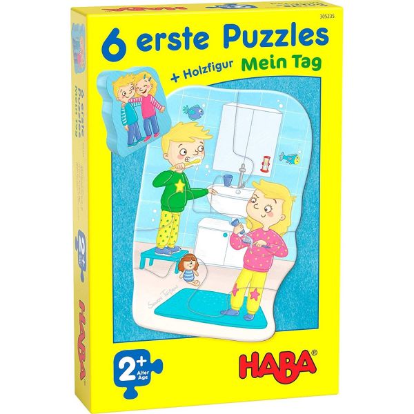 HABA 305235 - 6 erste Puzzles - Mein Tag