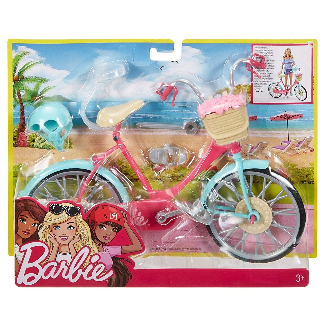 MATTEL DVX55 Barbie Fahrrad Spielzeugwelten.de