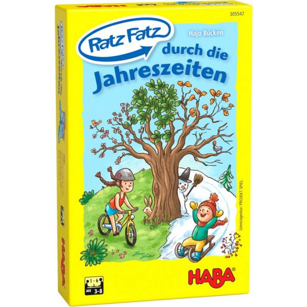 HABA 305547 - Lerspiel - Ratz Fatz durch die Jahreszeiten