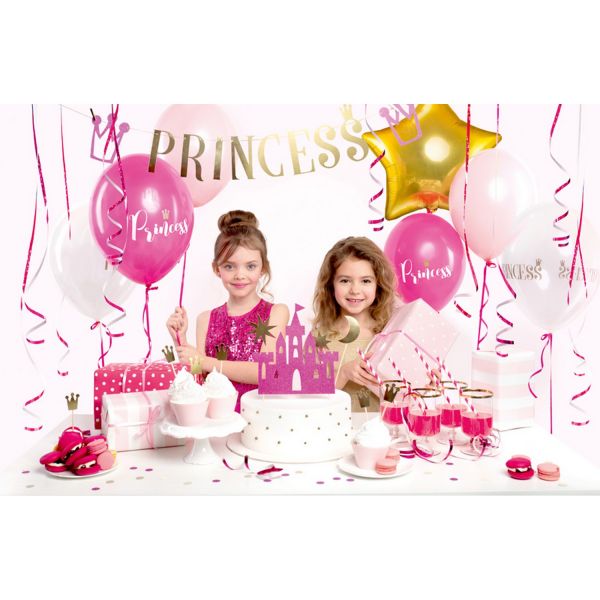 PD SET7 - Dekorations Box - Princess Party, 31 Teile